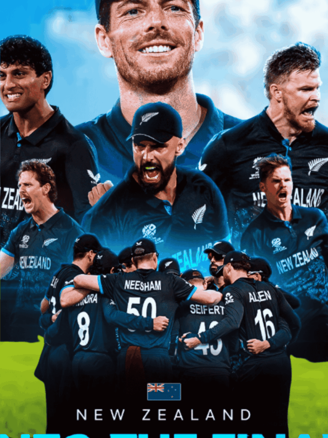 New Zealand team celebrating after reaching final in 2026 tournament