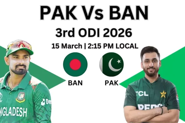 Pak vs ban 3rd odi 2026 hindi