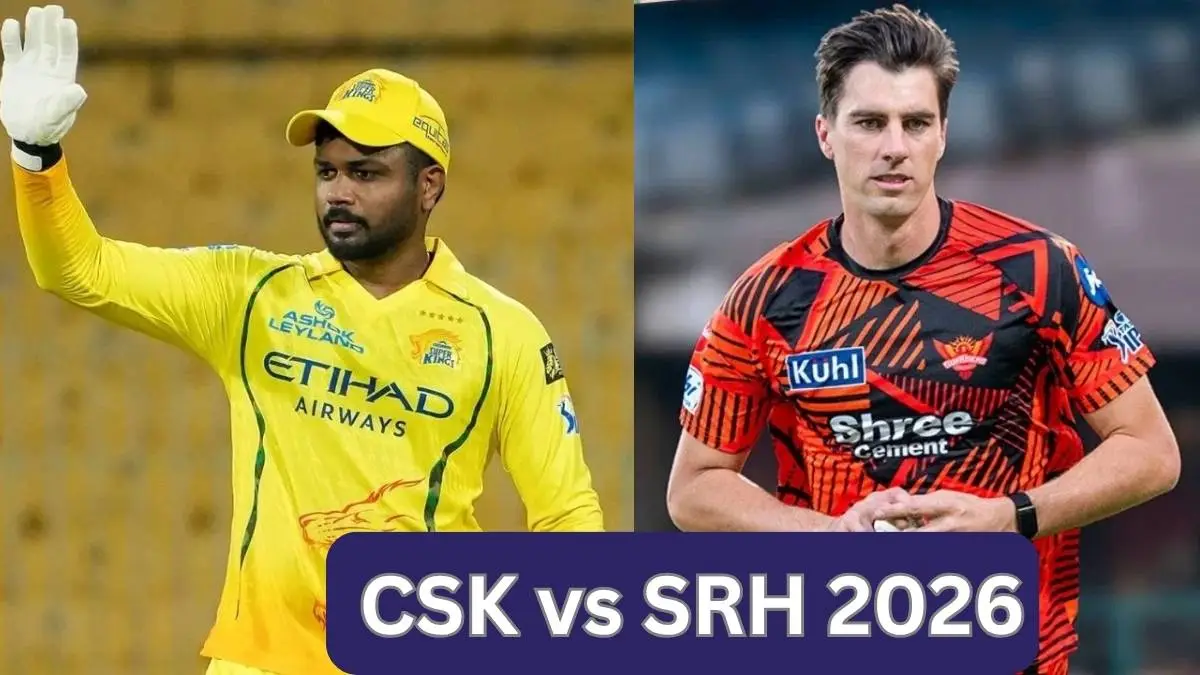 CSK vs SRH Playing 11 2026
